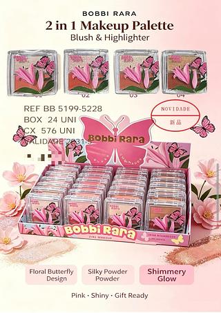 Blush-iluminador /24pcs BOBBI RARA