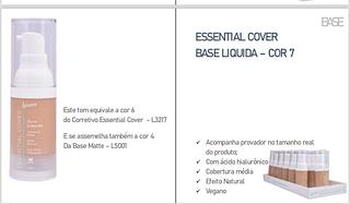Base Liquida (cor 7) c/18pçs Luisance