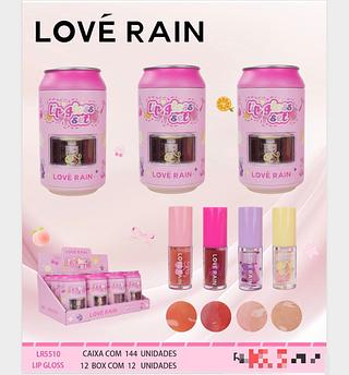 Lip gloss c/12pcs LOVE RAIN