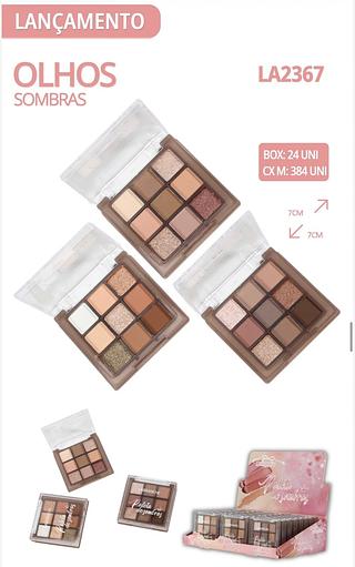 Paleta de sombras c/24pcs LABRANCHE