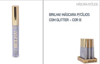 Máscara para Cilios com Glitter (cor B) c/12pçs Luisance
