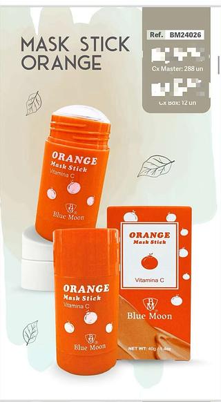 Mask Stick Vitamina C (Laranja) c/12pçs Blue Moon