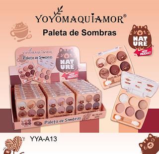 Paleta de sombras /24pcs Yoyo maquiamor