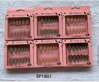 Unha postica em pvc c/12pcs SABRINA SATO