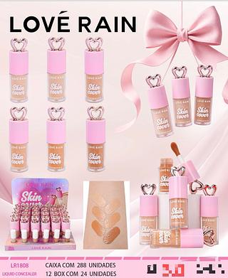 Corretivo liquido c/24pcs LOVE RAIN