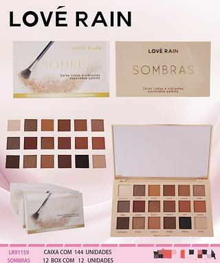 Paleta de smbras c12pcs LOVE RAIN