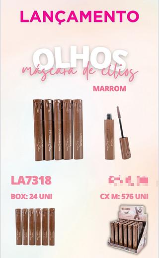 Máscara de Cilios Marrom c/24pçs Labranche