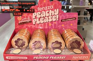 Po compacto peachy please c/24pcs FENZZA