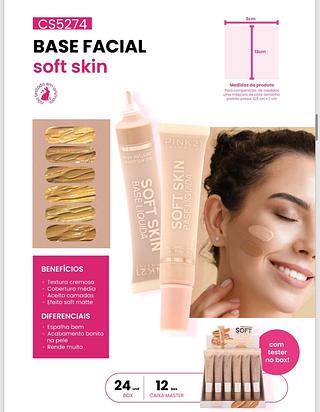 Base liquido soft skin /24pcs Pink 21